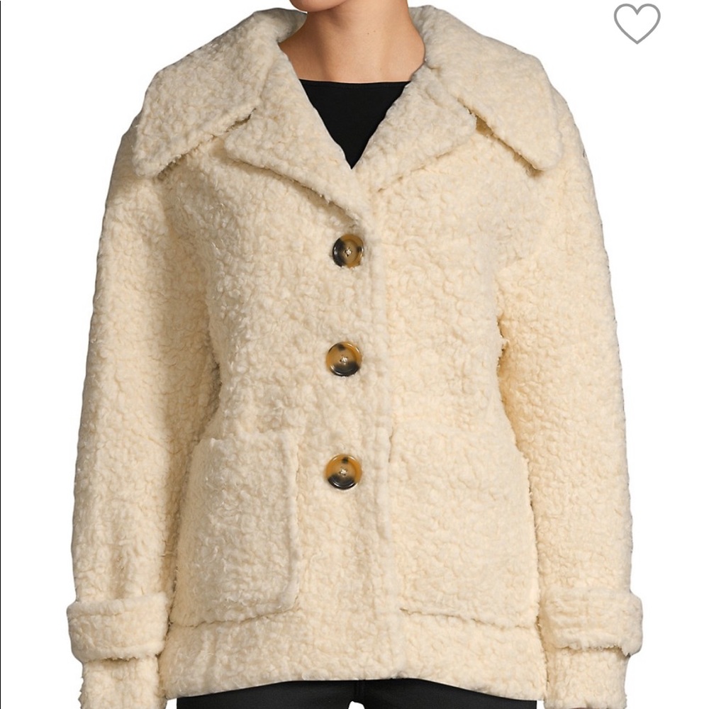 Free People faux fur jacket
